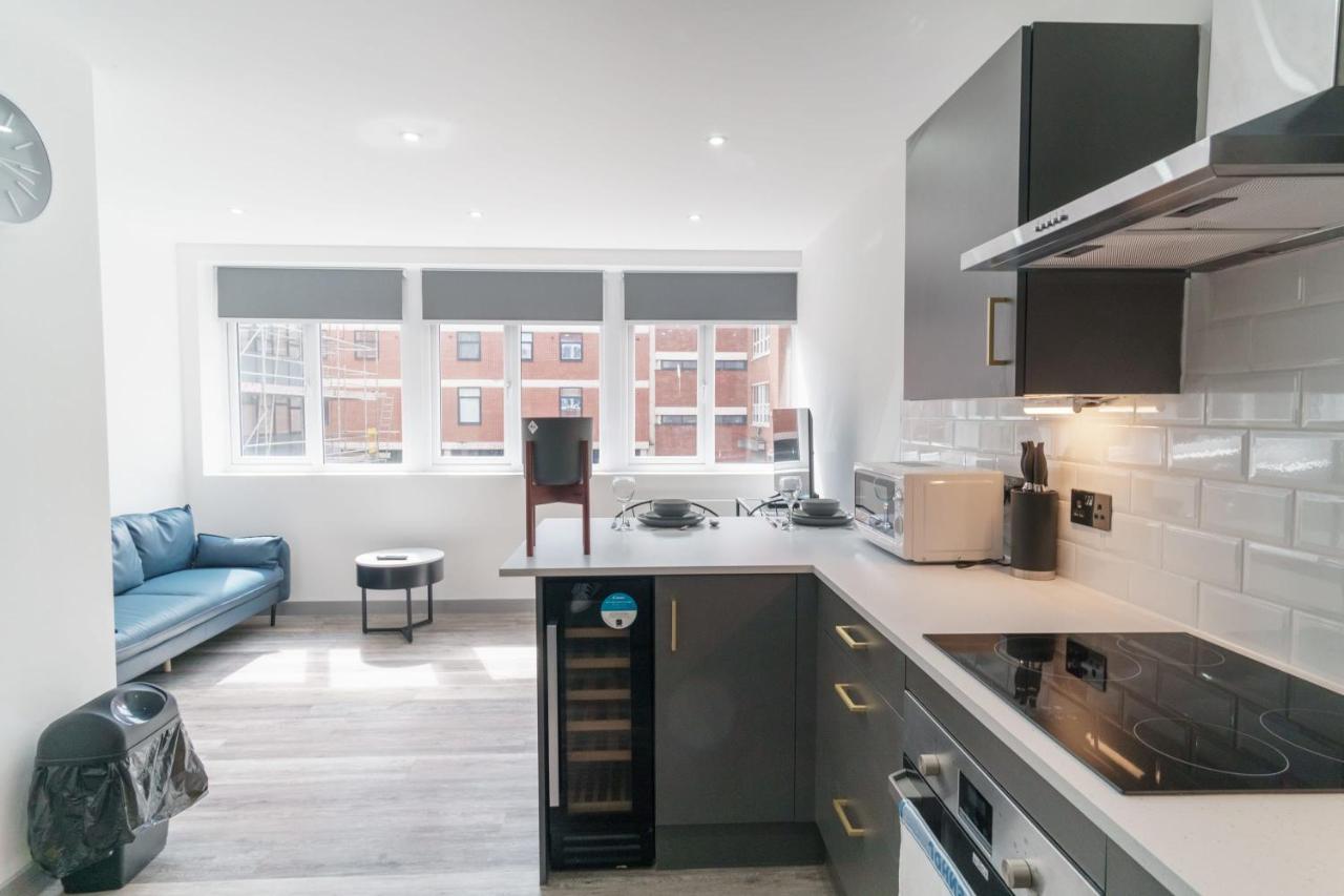 Modern 1 Bedroom Apartment In Preston Centre Luaran gambar
